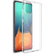 Pearl Shop Galaxy S20 Fe ile Uyumlu Kılıf Zore Süper Silikon, Renksiz