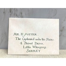 EkoAlışverişDünyam Harry Potter Davet Mektubu 10'lu