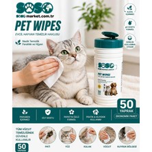 Soso Pet Wipes 4*100'LÜ Kedi Köpek Göz, Kulak ve Pati Temizleme Havlusu - Hassas Bakım