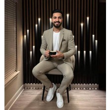 Atk Giyim Erkek Slim Fit Spor Takım Elbise - Jogger Pantolon & Ceket Kombin - 5 Renk Seçeneği