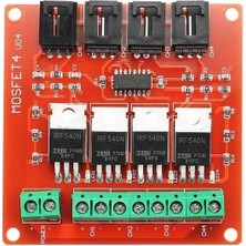 Voltaj IRF540 4 Kanal Mosfet Modülü