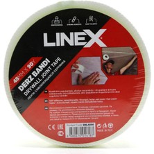 EkoAlışverişDünyam 48MMX90MM Derz Bandı Bant Alçıpan Birleşim Noktası Sıva Çatlak Derz Boşluk
