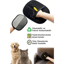 Statik Tüy Toplama Eldiveni | Kedi Köpek Tüyü Temizleyici Eldiven | Leke Bırakmaz Kolay Temizlik Kedi Tüy Toplama Eldiveni Köpek Tüy Toplama Eldiveni