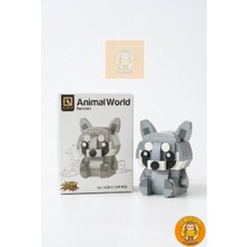 Bricks Rakun Figürü 3D Yapı Oyuncakları (129 Parça) - Sevimli Hayvanlar Eğitici Uyumlu Model