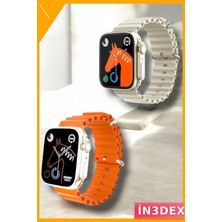İn3dex 49MM Ekranlı Bluetooth Akıllı Saat Kan Basıncı ve Adımsayar