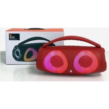 Belirtilmemiş Bluetooth Speaker Şarjlı Taşınabilir LED Işıklı Kablosuz Hoparlör Sd Kart USB Aux Girişli B20