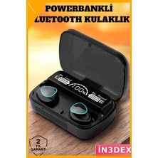 İn3dex Kablosuz Kulak Içi Kulaklık Ipx4 Suya Dayanıklı Bluetooth 5.3 40 Saat Pil