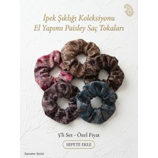 Ticaret Atölyesi El Yapımı 5'li Etnik Desen Saç Tokası