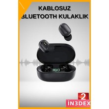 İn3dex Kulak Içi Bluetooth Kulaklık Dijital Göstergeli Uzun Pil Ömrü