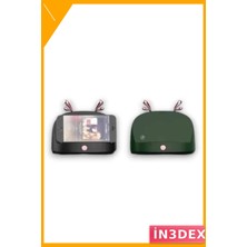 İn3dex Bluetooth Gerektirmeyen Telefon Tutuculu Hoparlör 3W 6 Saat Pil