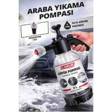 Luti Concept Araç Yıkama Temizlik Pompası 2 Lt Basınçlı Köpük Pompası Oto Yıkama Köpük Püskürtme Sprey Çok Amaçlı El Tipi Basınçlı Temizlik Pompası