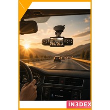 İn3dex 4 Kameralı Full Hd Araç Içi Dvr Kayıt Cihazı Gece Görüş Hareket Sensörlü