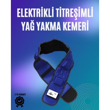TKÇ Elektrikli Titreşimli Yağ Yakma Kemeri – Masaj ve Kilo Kaybı Için Ideal