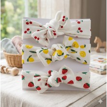 Baby Bakkal Bebek Bandana Seti (3 Adet) (0-12 Ay Arası Bebekler Için)