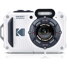 Kodak Pıxpro Wpz2 15M Su Geçirmez Fotoğraf Makinesi - 16MP, 4x Optik Zoom, 1080P Full Hd Video (Beyaz)