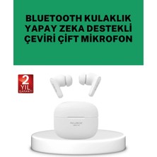 TKÇ Gerçek Zamanlı Çeviri Özellikli Kablosuz Kulaklık Profesyonel Kullanım