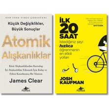 Pegasus Yayınları Atomik Alışkanlıklar & Ilk 20 Saat (2 Kitap Seti) – Alışkanlık Geliştirme ve Hızlı Öğrenme Seti