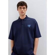 Mavi Mj Patch Logo Lacivert Polo Tişört 0613326-70497