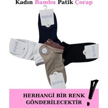 Aytuğ 34296 Kadın Bambu Patik Çorap