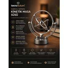teknokutum Kinetik Denge Masa Üstü Newton Balans Dekoratif Hediyelik Biblo