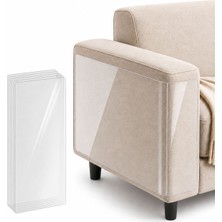 Moda Large Kedi Koltuk Tırmalama Koruyucu 20X50 cm Şeffaf Yapışkanlı Mobilya Tırmalama Önleyici Bandı