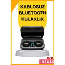 İn3dex Tws Bluetooth 5.0 Kulak Içi Kulaklık 1800MAH Şarj Kutusu