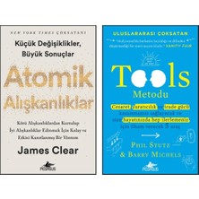 Pegasus Yayınları Atomik Alışkanlıklar & Tools Metodu (2 Kitap Seti) – James Clear & Phil Stutz