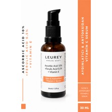 Aydınlatıcı ve Antioksidan Vitamin C Serum 30ML - Ascorbic Acid 10% + Ferulic Acid 0,5% + Vitamin E