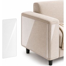 Moda Large Kedi Koltuk Tırmalama Koruyucu 20X50 cm Şeffaf Yapışkanlı Mobilya Tırmalama Önleyici Bandı