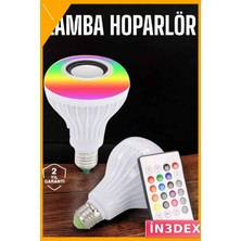 İn3dex Bluetooth Hoparlör LED Lamba Akıllı Ampul Tasarımı