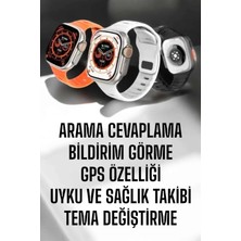 TKÇ Yeni Nesil Akıllı Saat Adımsayar, Gps, Nabız Ölçer, Uyku ve Sağlık Takibi