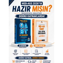 Anla Kazan Yayınları Pegem 2026 Meb Ags Öabt Özel Eğitim Soru Bankası & Öabt Özel Eğitim Öğretmenliği 10 Deneme Yediiklim Seti
