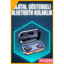 İn3dex Kulak Içi Bluetooth Kulaklık Anc Aktif Gürültü Engelleme Dijital Şarj Göstergeli