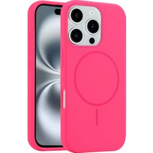 Motto Ticaret Joko Apple Iphone 16 Pro Kılıf Jully Magsafe Kapak - Pembe