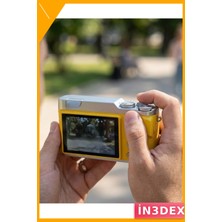 İn3dex 18X Zoom Dijital Kamera 48MP 1080P Flip Ekran Uzun Pil Ömrü