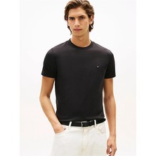 Tommy Klasik Sıfır Yaka T-Shirt