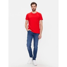 Tommy Klasik Sıfır Yaka T-Shirt