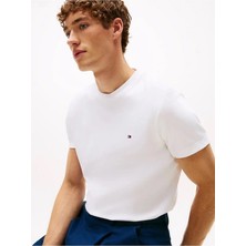 Tommy Klasik Sıfır Yaka T-Shirt
