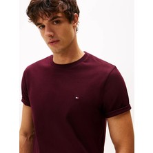 Tommy Klasik Sıfır Yaka T-Shirt