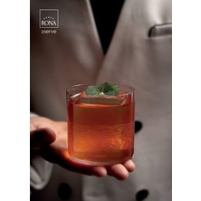 Rona Tribute Rock Glass Premium Bardak – 285 ml – 6’lı Set | Ultra Ince, Slovak Işçiliği, Avrupa Üretimi
