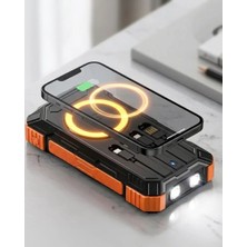 Toyigoo 20000 Mah Powerbank Güneş Enerjili Kablosuz Şarj Hızlı Şarj Taşınabilir Batarya (Kopya)
