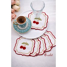 AY&ÇA Home 6 Adet Sunumluk Peçete,kokteyl Peçete,kahve Yanı Sunum Peçetesi,sunumluk,bardak Altlığı