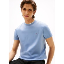 Tommy Klasik Sıfır Yaka T-Shirt