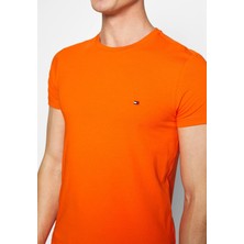 Tommy Klasik Sıfır Yaka T-Shirt