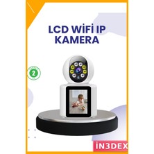 İn3dex 2k Wifi Iç Mekan Güvenlik Kamerası Gece Görüşlü Çift Yönlü Ses