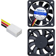 Özbience 60X60X15MM 24V Fırçasız Dc Fan, 3 Pin, Güçlü ve Sessiz Soğutma