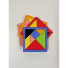 Özbience El Sanatları Ahşap Tangram Seti, Zeka ve Yaratıcılığı Geliştirir