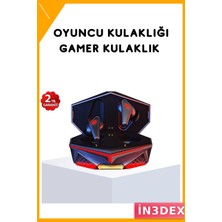 İn3dex Kulak Içi Bluetooth Kulaklık 45MS Düşük Gecikme Oyun