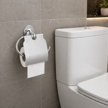 Mixsa Lüx Premium Krom Kapaklı Askılık Duvara Monte Paslanmaz Çelik Tuvalet Askılığı Banyo Aksesuarı