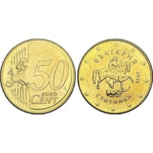 Emir Koleksiyon Coin & Paper Collection Avrupa - Bulgaristan 2026 Yılı Yeni Baskı 50 Euro Cent Koleksiyon Para Çil ( Unc )
